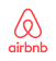 Airbnb company logo.